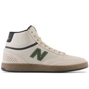 New Balance NB Numeric 440 High Skate Shoes, Sea Salt/Forest Green