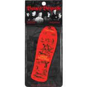 Powell Peralta Bones Brigade Lance Mountain Red Air Freshener, Pineapple Scent