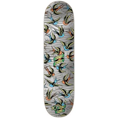 Santa Cruz Sommer Sparrows Skateboard Deck, 8.25