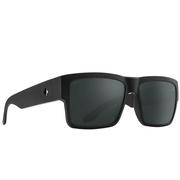 Spy Cyrus Sunglasses, Soft Matte Black/Happy Boost Polar Black Mirror
