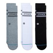 Stance Basic 3-Pack Crew Socks MUL