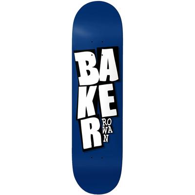 Baker Rowan Stacked B2 Skateboard Deck, 8.25