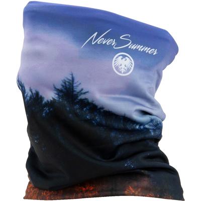 Never Summer Contrast Trees Double Layer Neck Tube