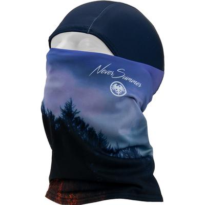 Never Summer Contrast Trees Double Layer Balaclava