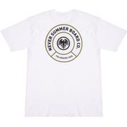 Never Summer Board Co. Short Sleeve T-Shirt WHT