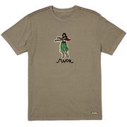 RVCA Oblow Hula Short Sleeve T-Shirt ALO