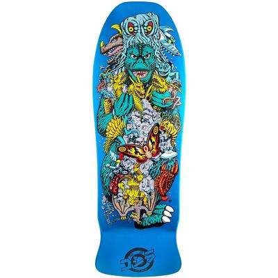 Santa Cruz Godzilla Kaiju Roskopp Skateboard Deck, 10.125