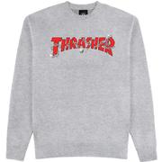Thrasher Chains By Daniel Shepard Crewneck Sweatshirt