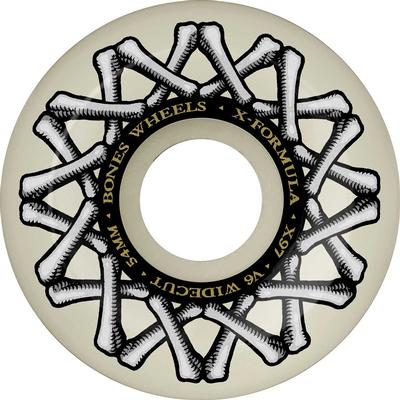 Bones X-Formula Skateboard Wheels 4-Pack, 54mm/97a