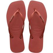 Havaianas Slim Square Logo Metallic Sandals 5416/MHGNY