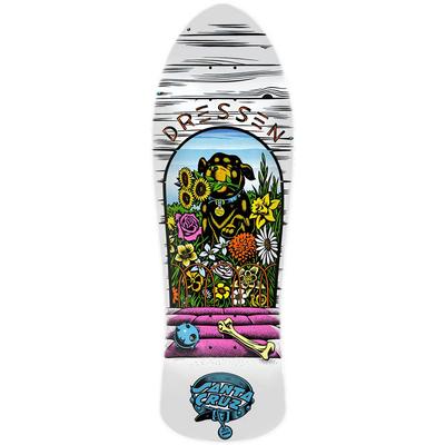 Santa Cruz Dressen Pup Reissue Skateboard Deck, 9.5