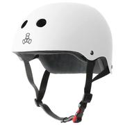 Triple Eight The Certified Sweat Saver Helmet, Matte White