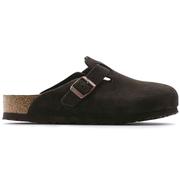 Birkenstock Boston Soft Footbed Suede Clogs, Mocha