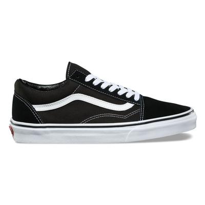 Vans Old Skool Skate Shoe, Black/White