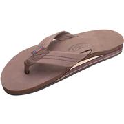 Rainbow Double Layer Leather Men's Sandal