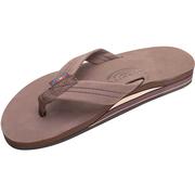 Rainbow Double Layer Leather Men's Sandal EXPRESSO