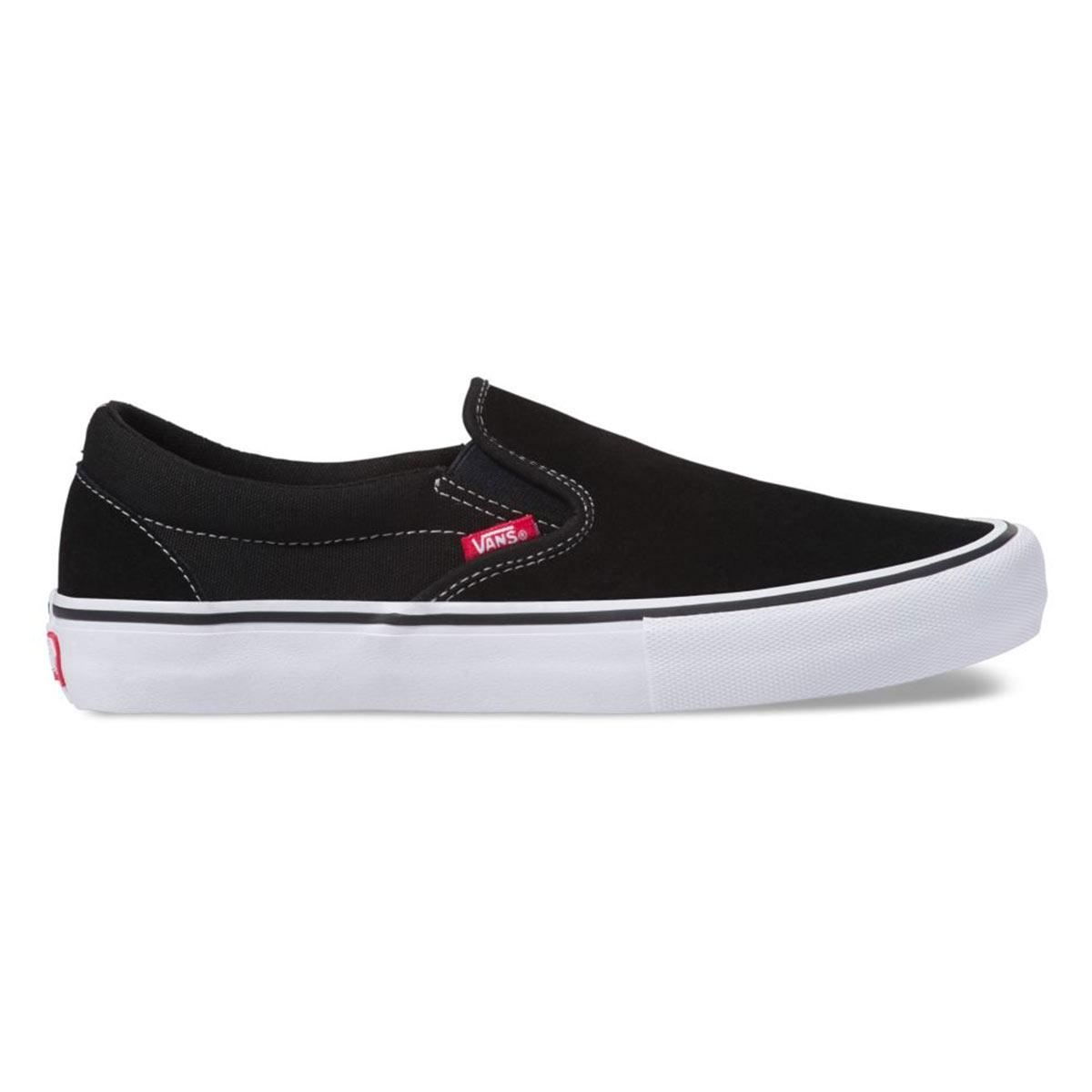 Vans Slip-On Shoe, Black/White/Gum
