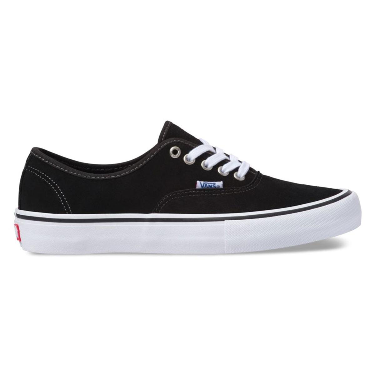 Vans Suede Authentic Pro Skate Shoe, Black
